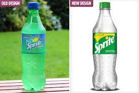 plastic Sprite bottles
