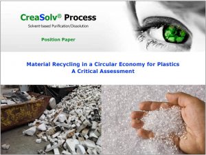 CreaSolv Process - Position Paper