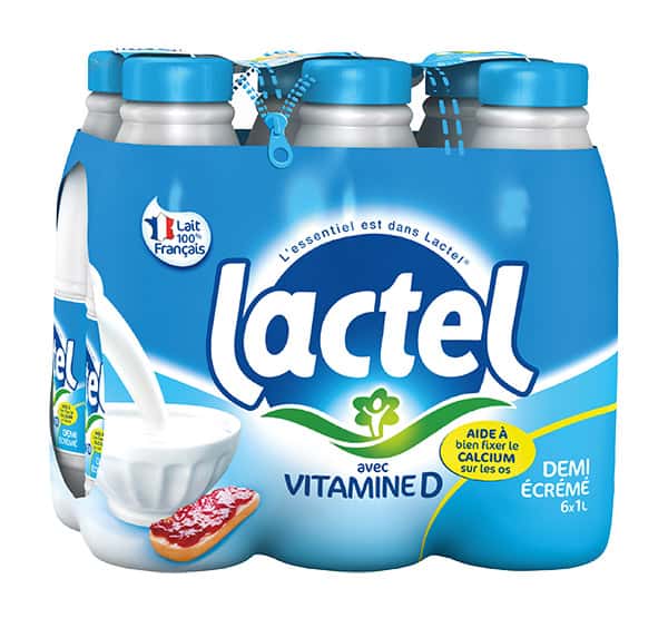 LACTEL Milk Bottles