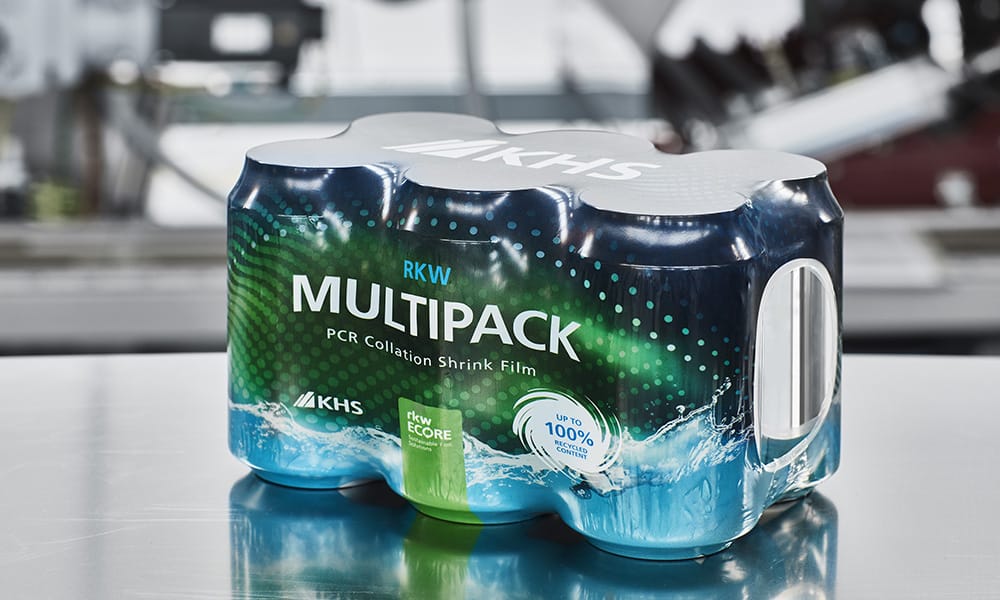 Multipack made of recycled film