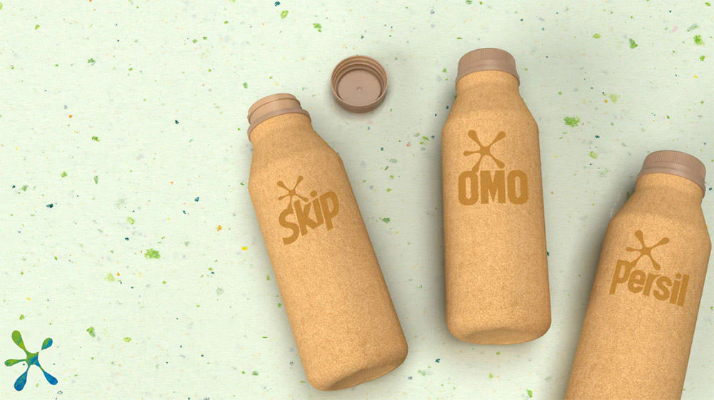 We’re creating the world’s first paper-based laundry detergent bottle