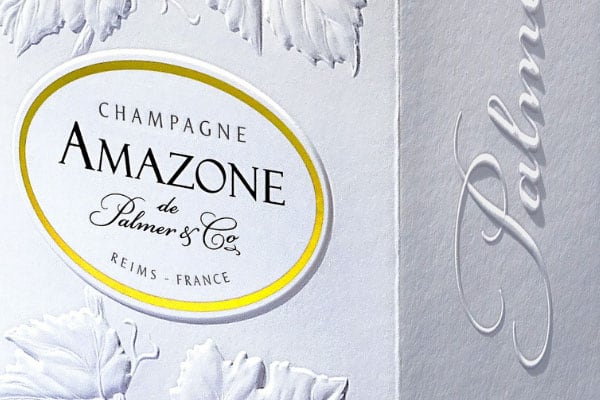 Amazone champagne packaging